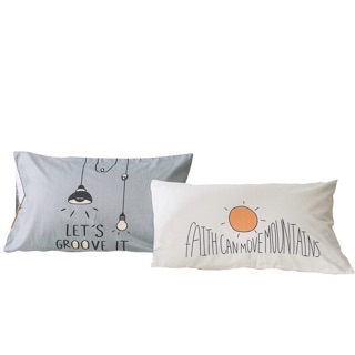 Set 2 vỏ gối cotton lụa cao cấp