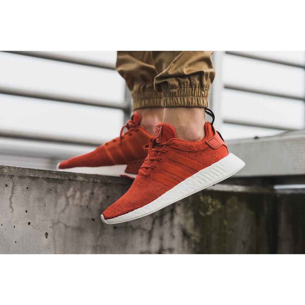 Giày thể thao nam nữ NMD R2 phối màu Future Harvest Orange