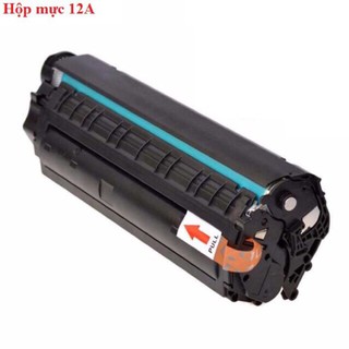 Hộp mực máy in Canon 2900, Hp 1020, 1010, 1022, 1319F | Mực in 303/12A , in được 2000 trang.