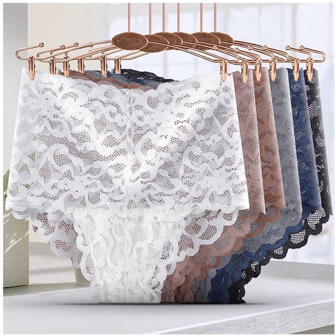 Quần lót ren nữ cao cấp cạp cao có size to bigsize siêu đẹp siêu sexy đáy lót cotton kháng khuẩn - QL022 | BigBuy360 - bigbuy360.vn
