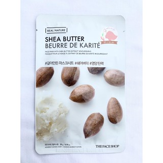MẶT NẠ DƯỠNG ÂM CHO DA KHÔ THE FACE SHOP SHEA BUTTER REAL NATURE