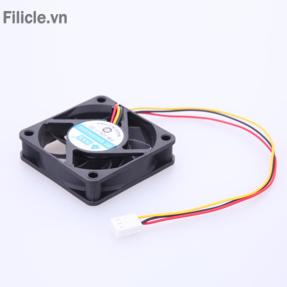 Quạt Tản Nhiệt 3 Pin 12v Dc 6cm P4