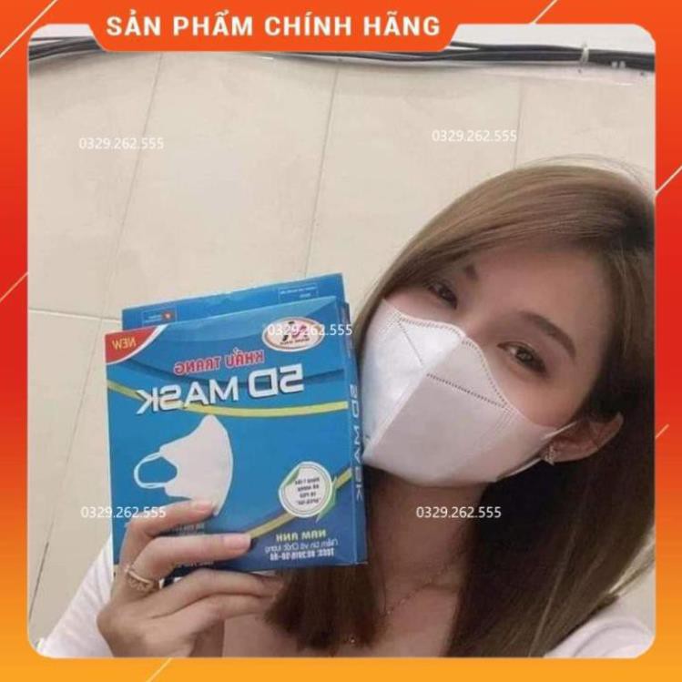 (5d mask)Hộp khẩu trang 5d mask Nam Anh 3 lớp 10 cái