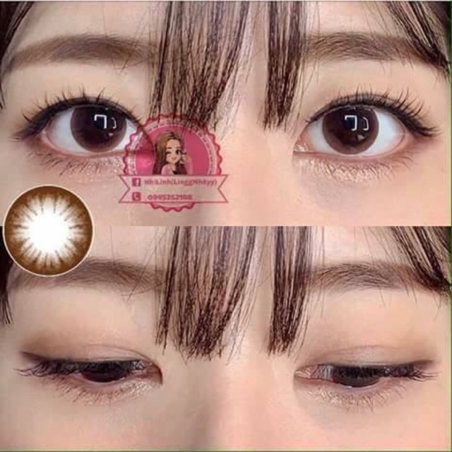 Lens Vassen kính áo tròng chính hãng Hàn Quốc _ Circle choco