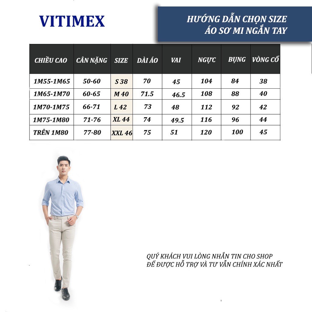 ÁO SƠ MI NGẮN TAY REGULAR VẢI BAMBOO ARC7742