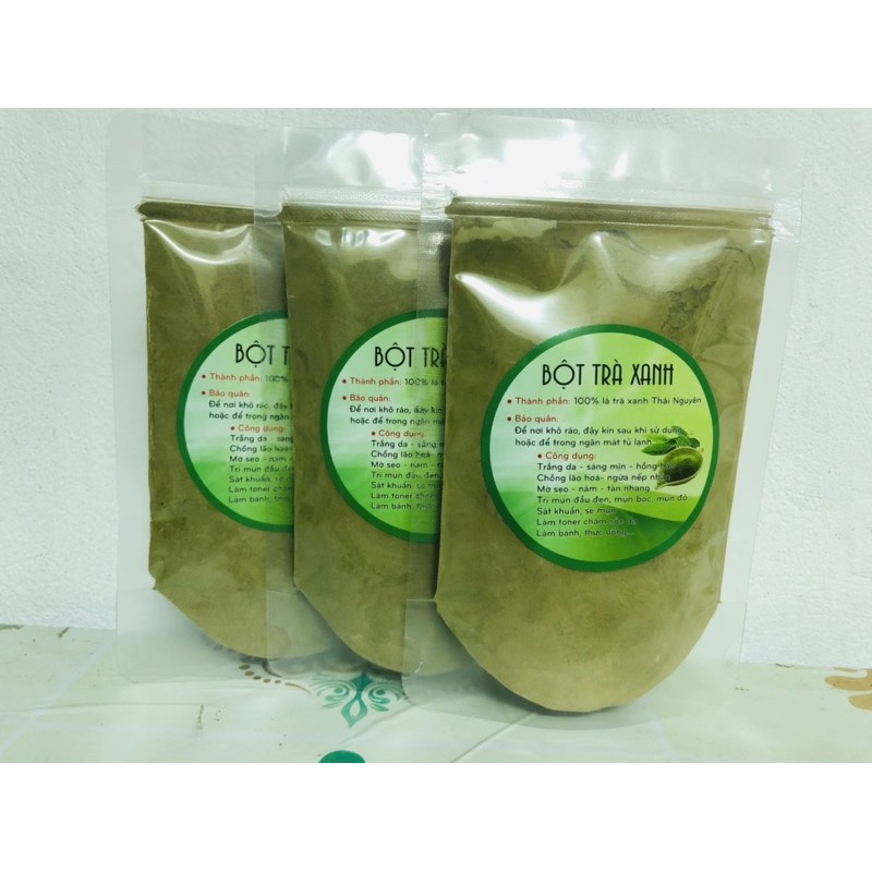 100gr Bột Trà Xanh (Matcha) Nguyên Chất 100%