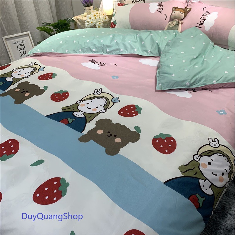 Cotton Poly Nhập Khẩu -  Bé Dâu SP001211