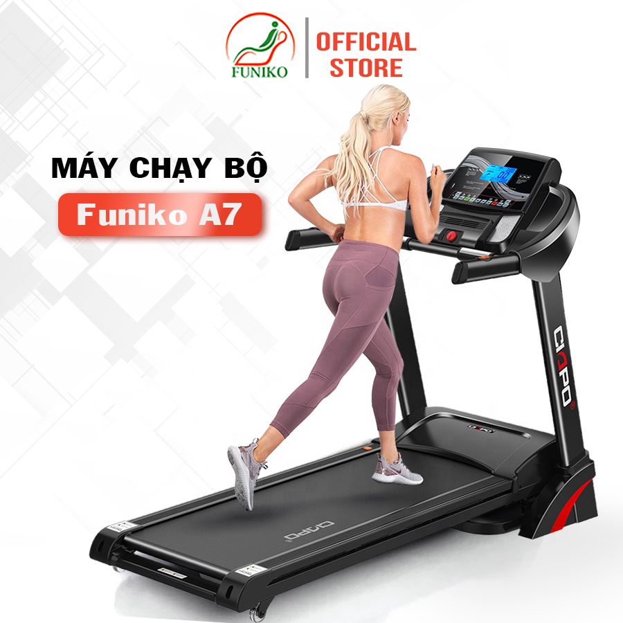 Chính hãng máy chạy bộ FUNIKO A7 bảo hành 5 năm giúp giảm cân hiệu quả