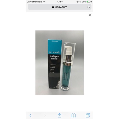 thanh lí nhanh serum DR. BRANDT COLLAGEN