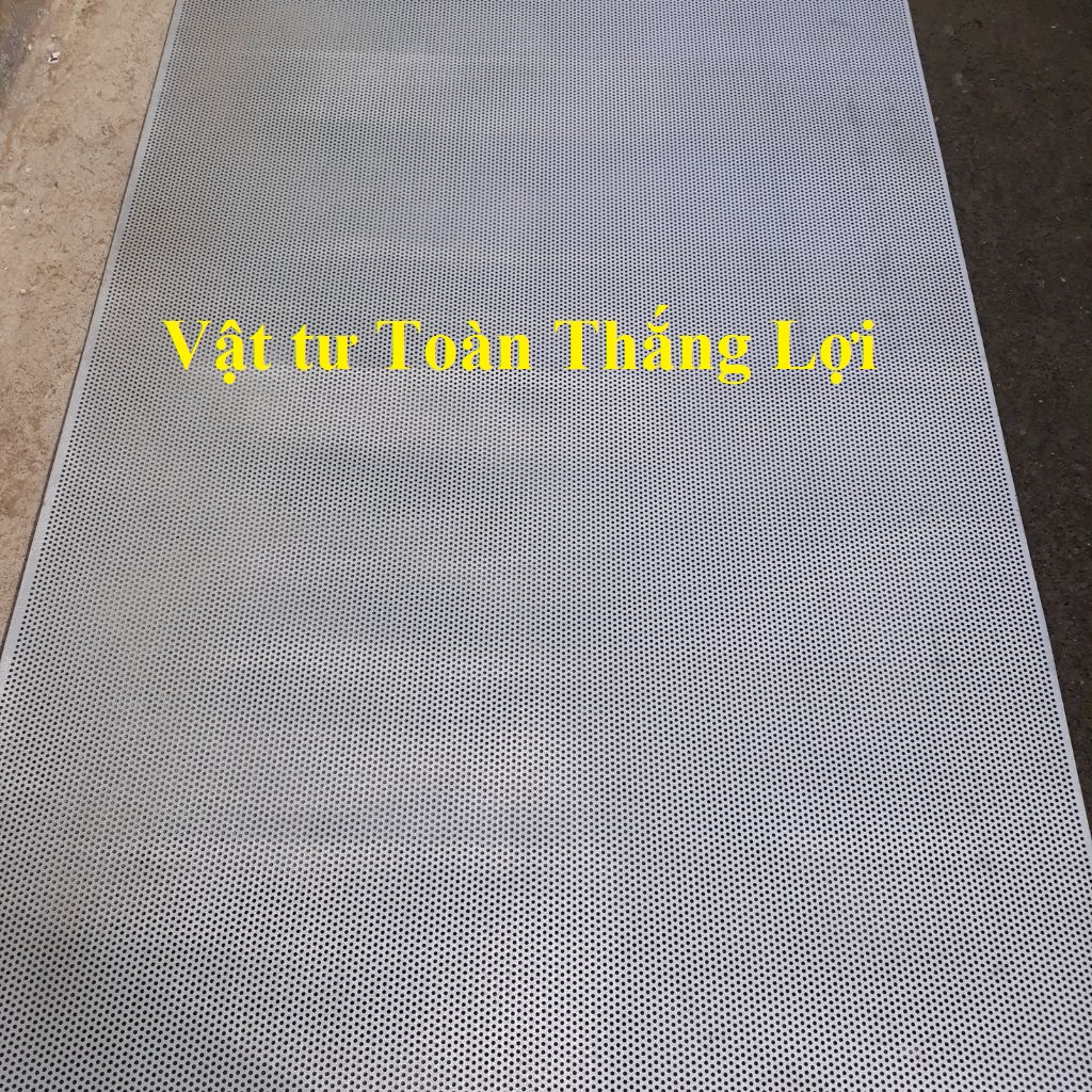 Tôn đột lỗ mạ kẽm tròn chất lượng