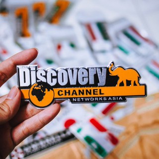 Sticker hình dán metal Discovery