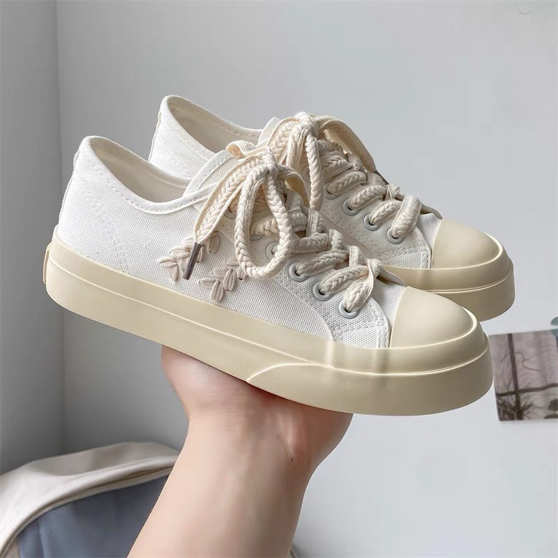 (VIDEO) Giày nữ thể thao độn đế GIN phối màu cực sang