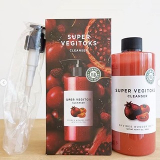 Sữa Rửa Mặt Thải Độc Rau Củ Super Vegitoks Cleanser