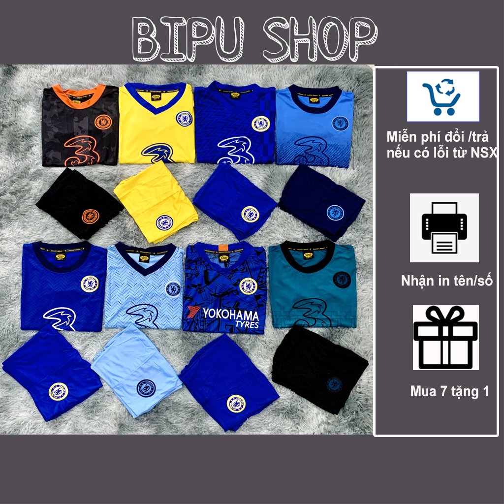 Bộ đồ thể thao trẻ em Chelsea BIPU SHOP đá bóng siêu đẹp cho bé