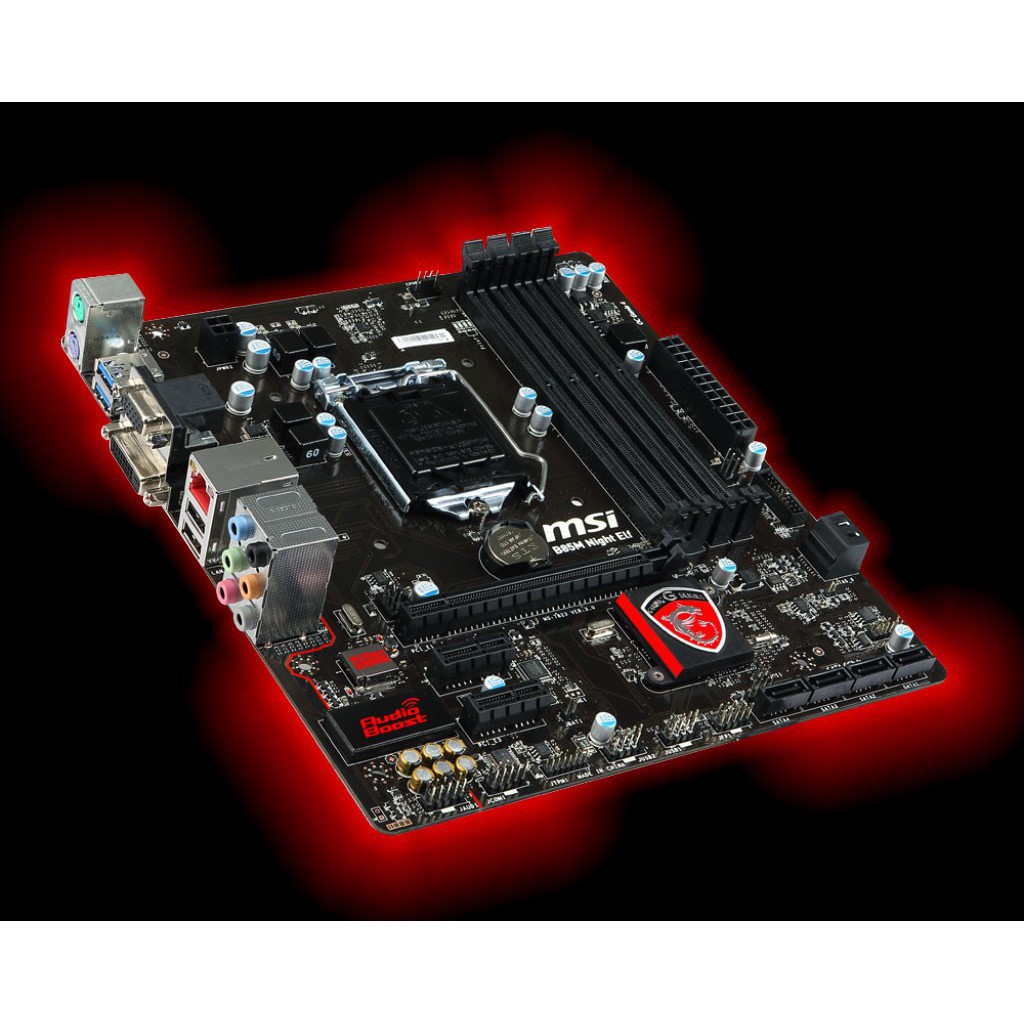 (PHÁ GIÁ TT) MSI B85 GAMING SK 1150, BẢN 4 KHE RAM, GAMING RỔNG NHỎ CÓ LED 21