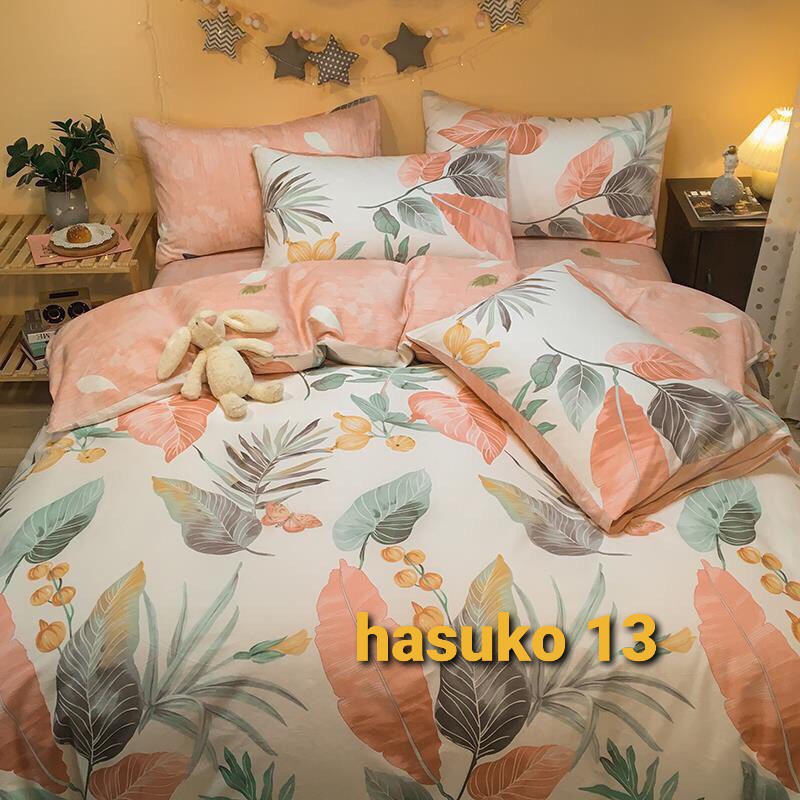 Bộ chăn ga gối poly nhập khẩu mẫu màn đêm mới nhất 2023