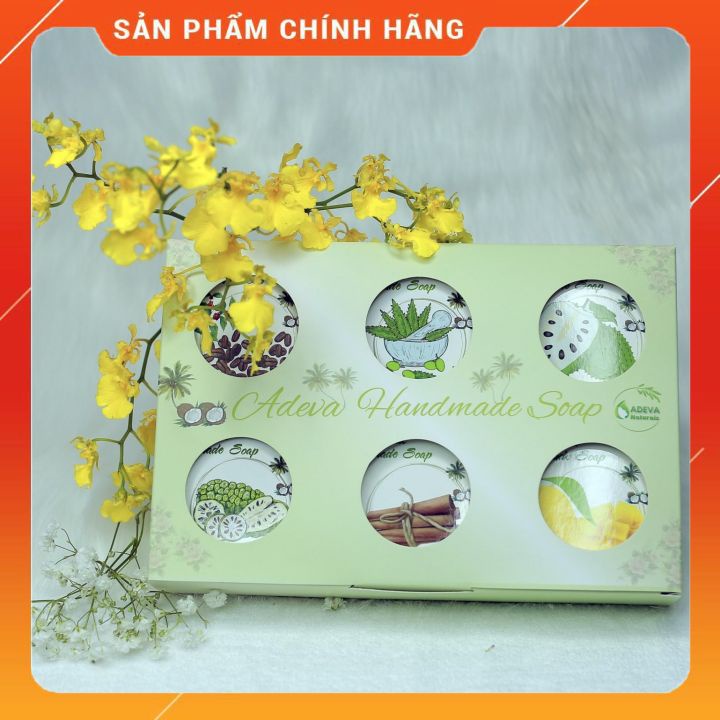 Xà bông Adeva⚡FREESHIP⚡Adeva handmade soap làm sạch da dịu nhẹ 100gr