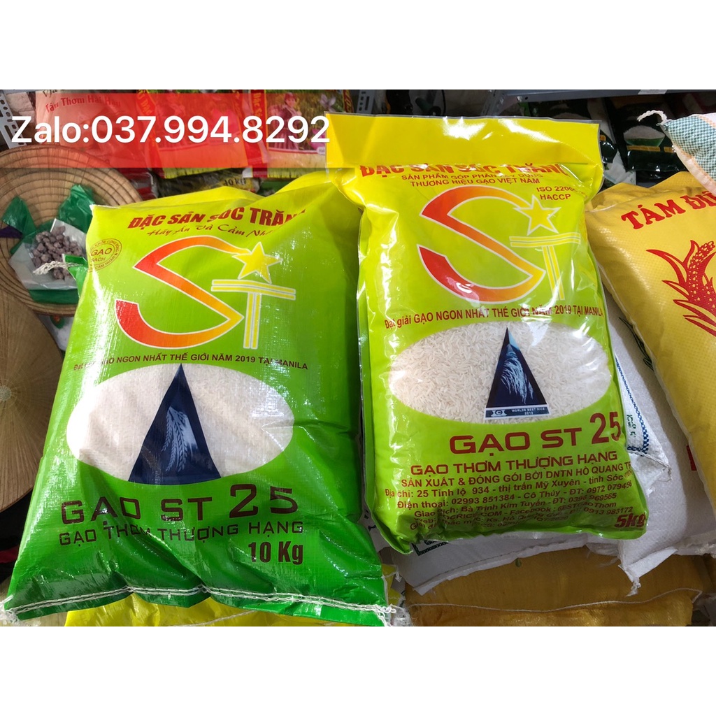 Gạo ngon ST 25 - Gạo ngon nhất thế giới