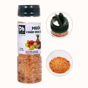 Muối chấm hoa quả siêu ngon Dh foods hũ 110g tiện lợi