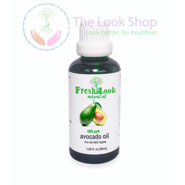 Dầu Bơ Avocado Oil FreshLook 50ml- Dầu tự nhiên chăm sóc da, tóc