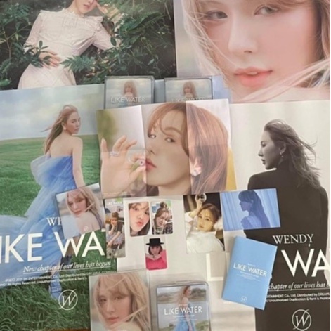Có sẵn ảnh Like water trình bày bởi WENDY mới