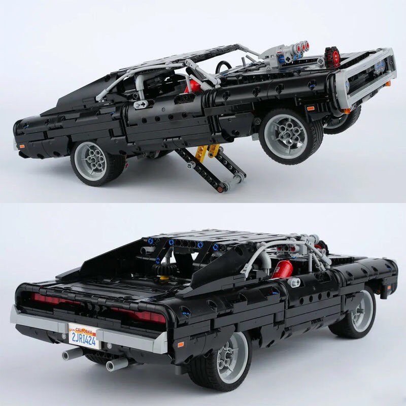 Lego Technic Lionking 180139 Fast and Furious Dodge Charger - siêu xe trong phim Quá nhanh quá nguy hiểm
