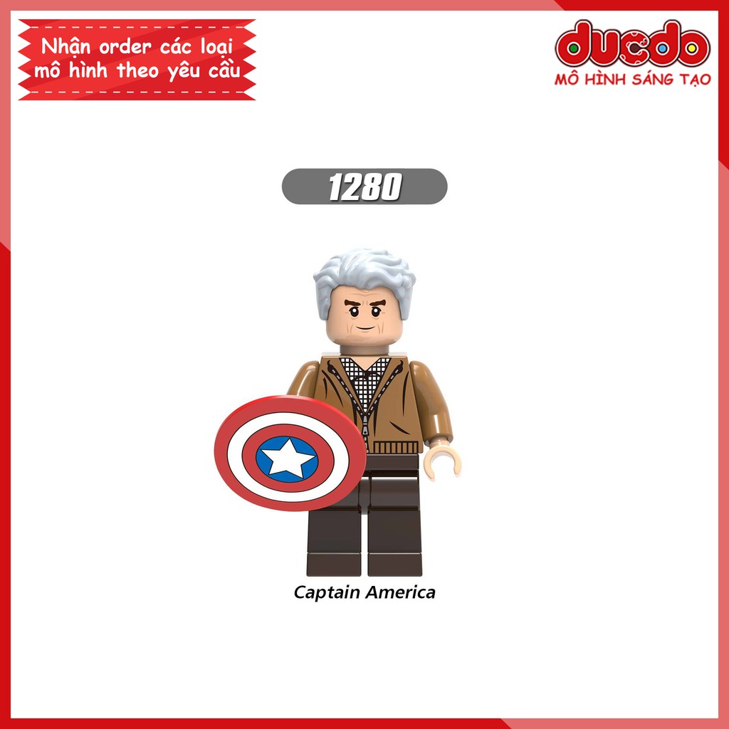 Minifigures siêu anh hùng End Game - Đồ chơi Lắp ghép Xếp hình Mô hình Mini Iron Man EndGame Xinh 0260