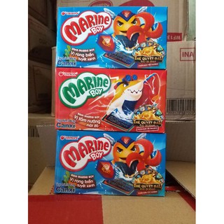 1 thùng bim cá marine boy orion ( 20 hộp × 35g)( vị ngẫu nhiên)