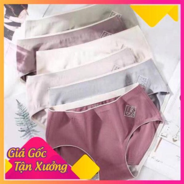 [Mã 12FASHIONSALE1 giảm 10K đơn 50K] Quần Lót O2 Cotton Ép Không Đường May ( Được Chọn Màu )