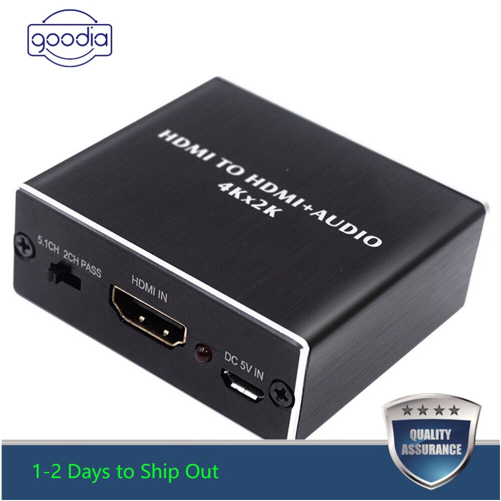 Bộ Tách Âm Thanh HDMI 4K * 2K HDMI Sang HDMI + AUDIO SPDIF