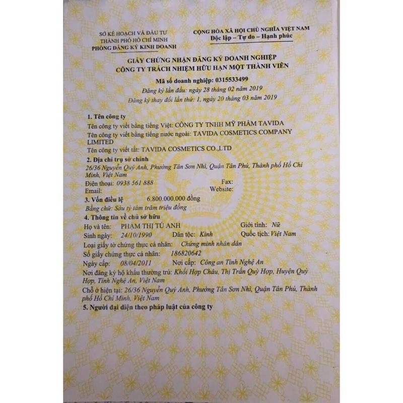 MEN VI SINH TAVIDA HẾT MỤN LƯNG VIÊM NANG LÔNg MẨN NGỨA | BigBuy360 - bigbuy360.vn