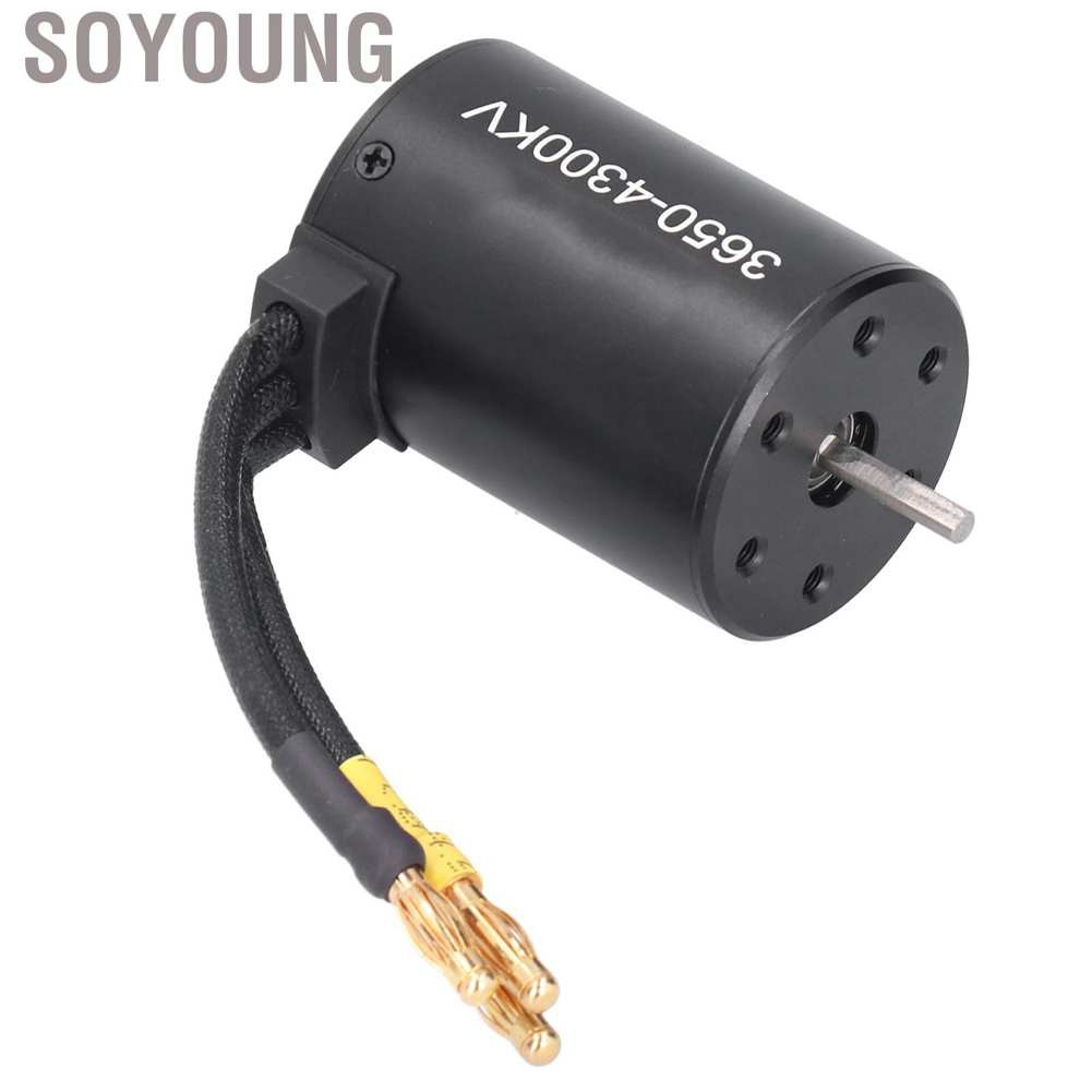 RC Động Cơ Không Chổi Than Đậu Nành 3650 4300kv 60a Esc Cho Xe Điều Khiển Từ Xa Tỉ Lệ 1 / 10