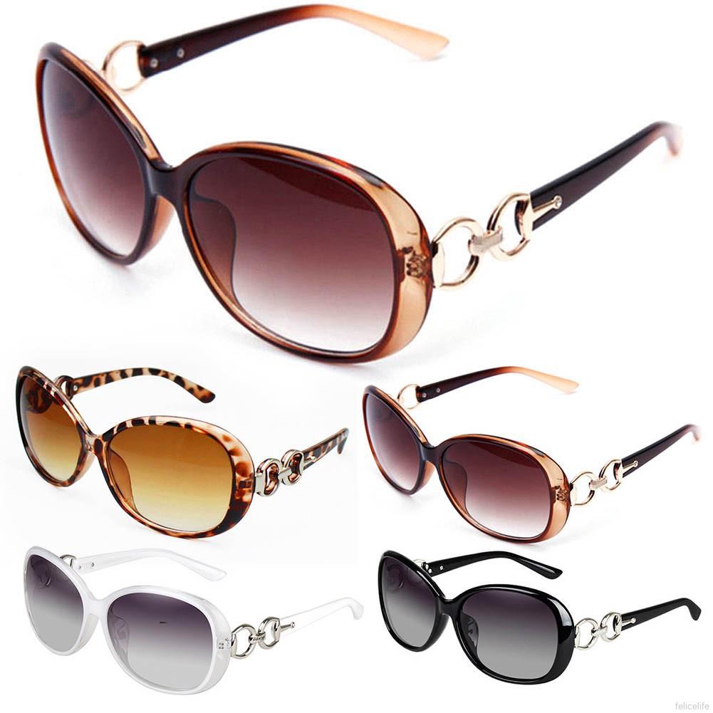 Kính mát thời trang khung lớn kiểu cổ điển bằng nhựa