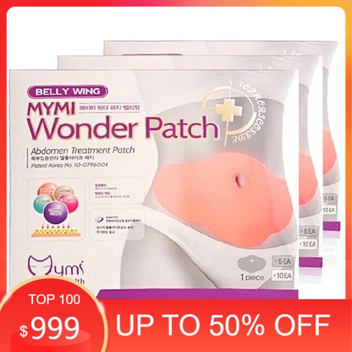 Hộp 5 Miếng Dán Tan Mỡ Bụng