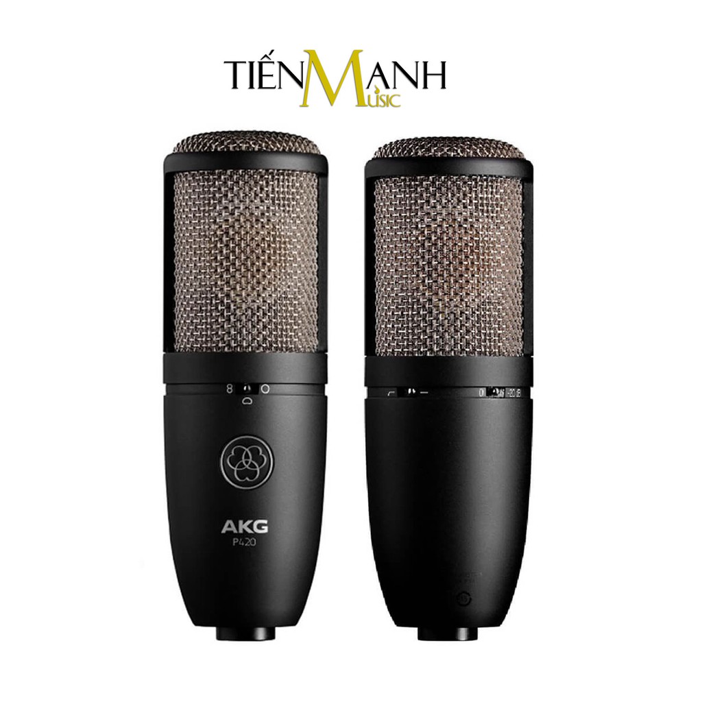 [Tặng Cable, Chính Hãng Mỹ] AKG P220 Micro Vocal Condenser Thu Âm Phòng Studio, Mic Biểu Diễn Microphone Cardioid