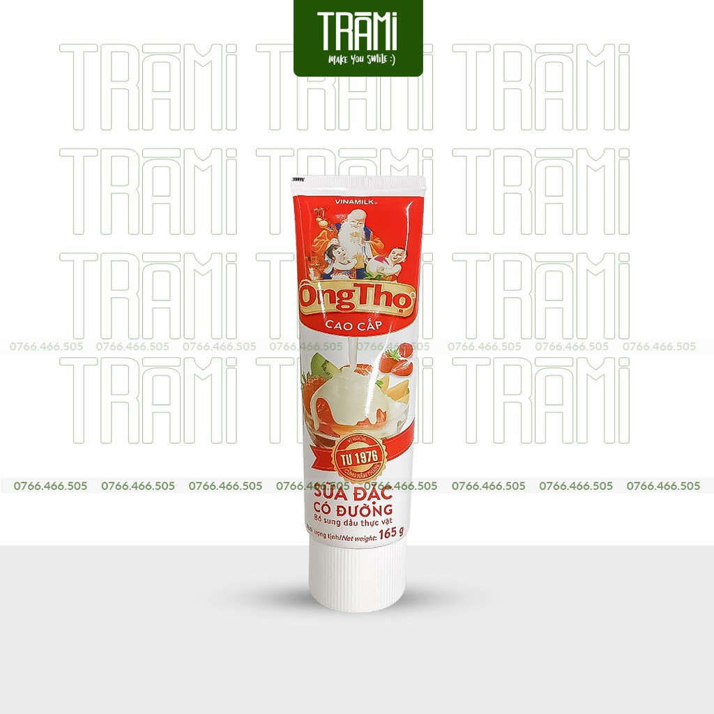 Sữa Đặc Ông Thọ Dạng Tuýp 165gr Chính Hãng, Thiết Kế Nhỏ Gọn, Tiện Lợi, Dễ Dang Mang Theo.