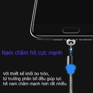 Cáp sạc nam châm X- CABLE, cáp sạc nhanh