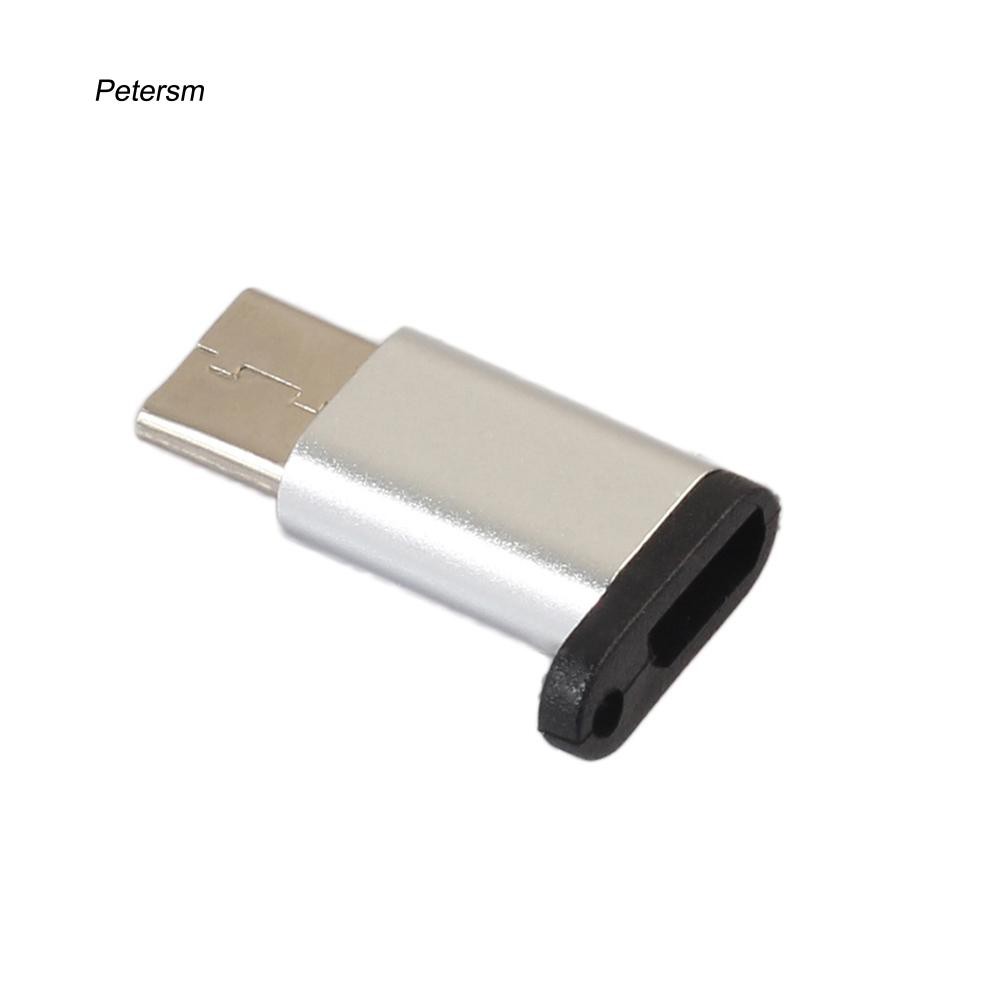 Bộ kết nối chuyển đổi cổng Micro USB sang type C cho Macbook