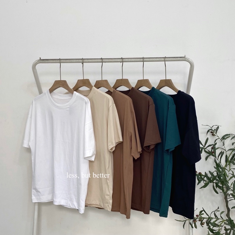 Áo Phông Trơn Cộc Tay Các Màu Nam Nữ Unisex 22rhx006 RHODISHOP