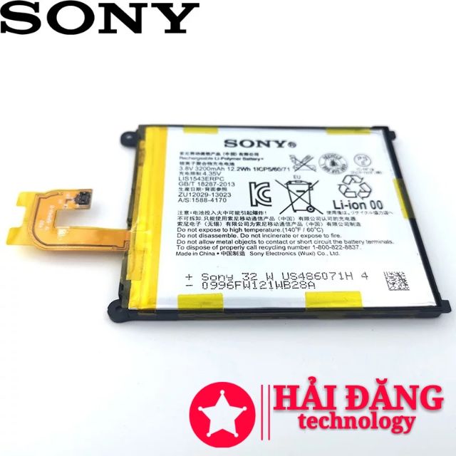 Pin Sony Xperia Z2 Chung Z3v LIS1543ERPC - Tặng Seal Dán Pin