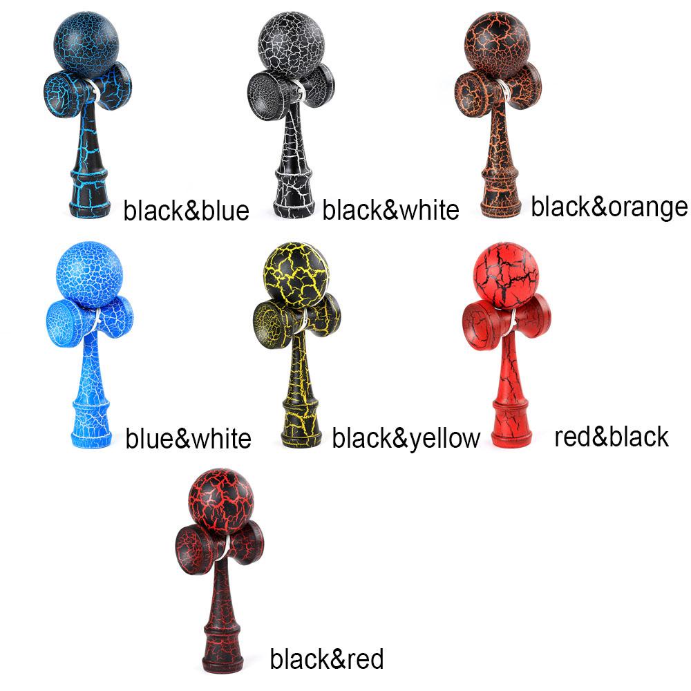 BEBETTERM Đồ Chơi Kendama Bóng Gỗ Giảm Căng Thẳng