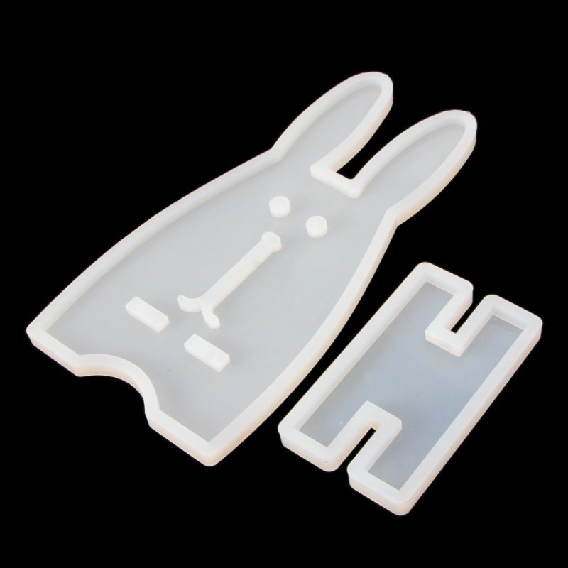 Sa Khuôn Làm Giá Đỡ Điện Thoại Bằng Resin Epoxy Hình Gấu Hoạt Hình DIY