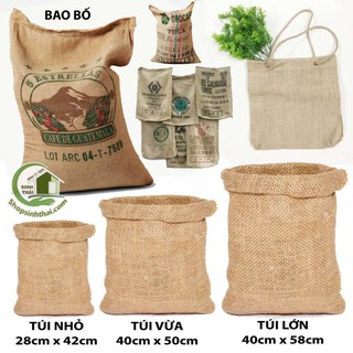 Túi vải bố - bao bố - chọn túi