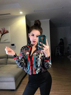Sơ mi lụa satin