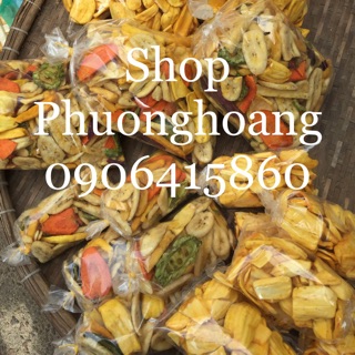 Mít , chuối ,khoai lang tím, khoai lang mật dẻo. nhựt,