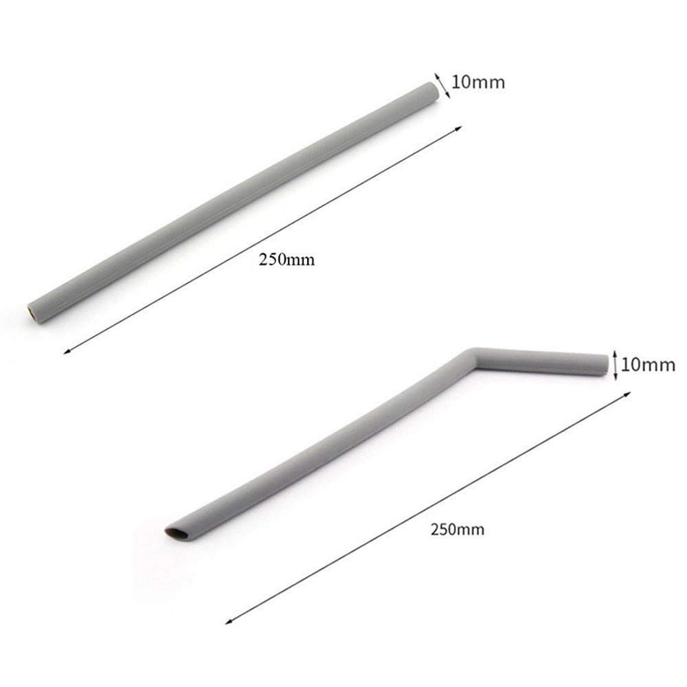 Ống Hút Silicone Tái Sử Dụng Nhiều Màu Thân Thiện Với Môi Trường