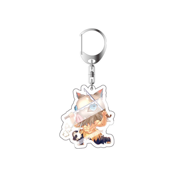 Sy2 Móc Chìa Khóa Bằng Acrylic In Họa Tiết Hoạt Hình Demon Slayer HD YS2