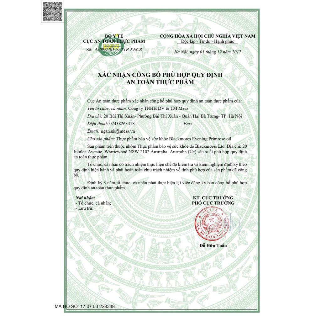 Tinh dầu hoa anh thảo Blackmore Evening Primrose Oil | BigBuy360 - bigbuy360.vn