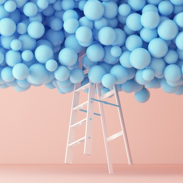 M, C, R (balloon)