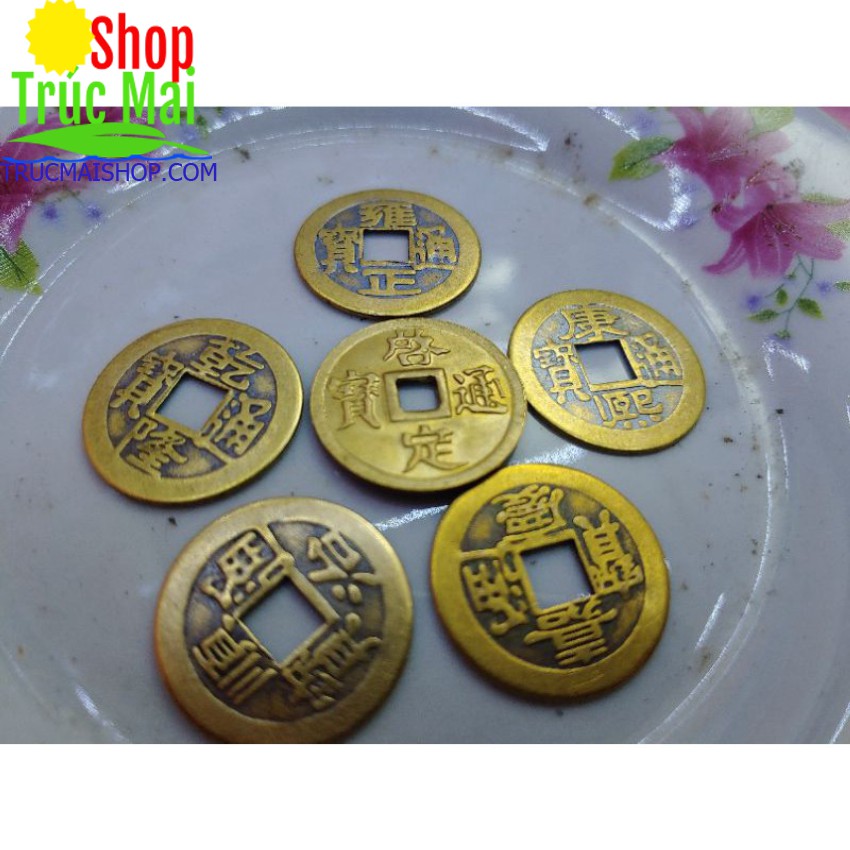 Bộ full đồng xu phong thủy âm dương ngũ đế